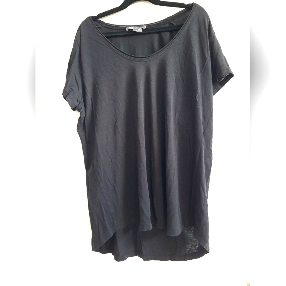 Vince Basics Black short sleeve top, L